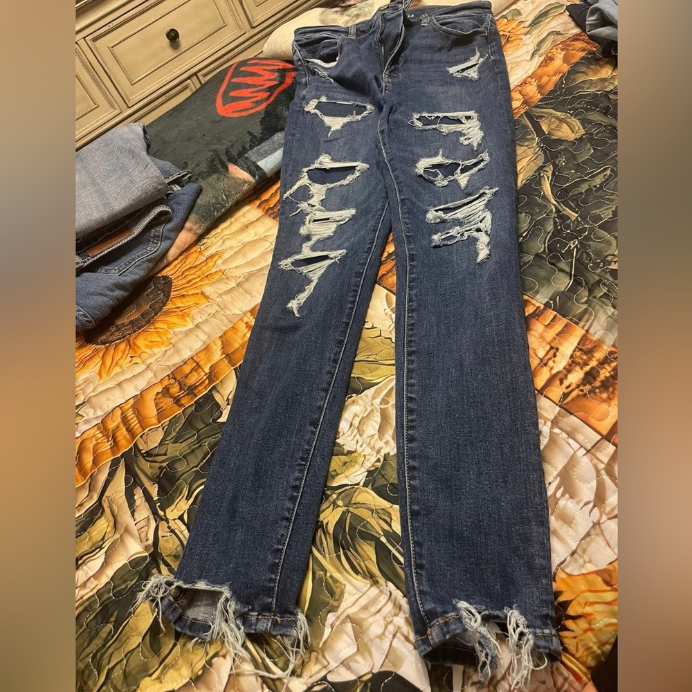 American Eagle Outfitters Light Blue Denim Jeans